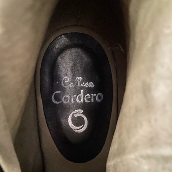 LA Designer Calleen Cordero Boots Black Leather Size 9 - Picture 3 of 7